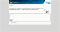 Desktop Screenshot of intranet.rree.gob.sv