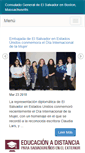 Mobile Screenshot of consuladoboston.rree.gob.sv